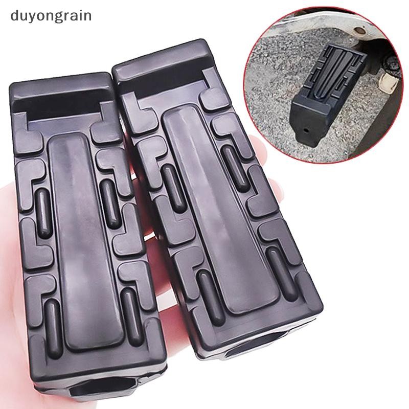 (duyongrain) 1 คู่ยางด้านหน้าเหยียบพักเท้าหมุดเท้าสําหรับ YBR 125 Repose Pieds Moto รถจักรยานยนต์อุป