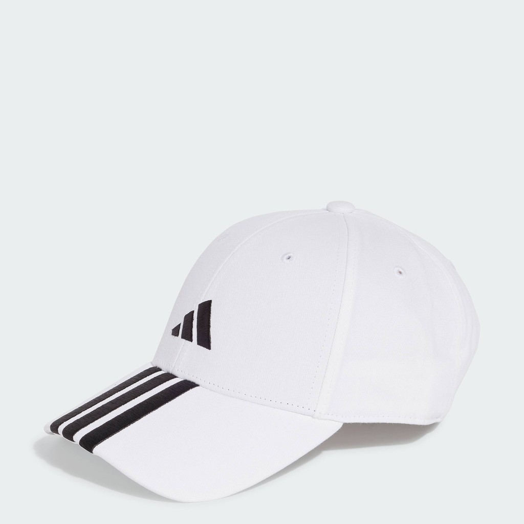 adidas ไลฟ์สไตล์ หมวกเบสบอล 3-Stripes New Logo Unisex สีขาว JE5652