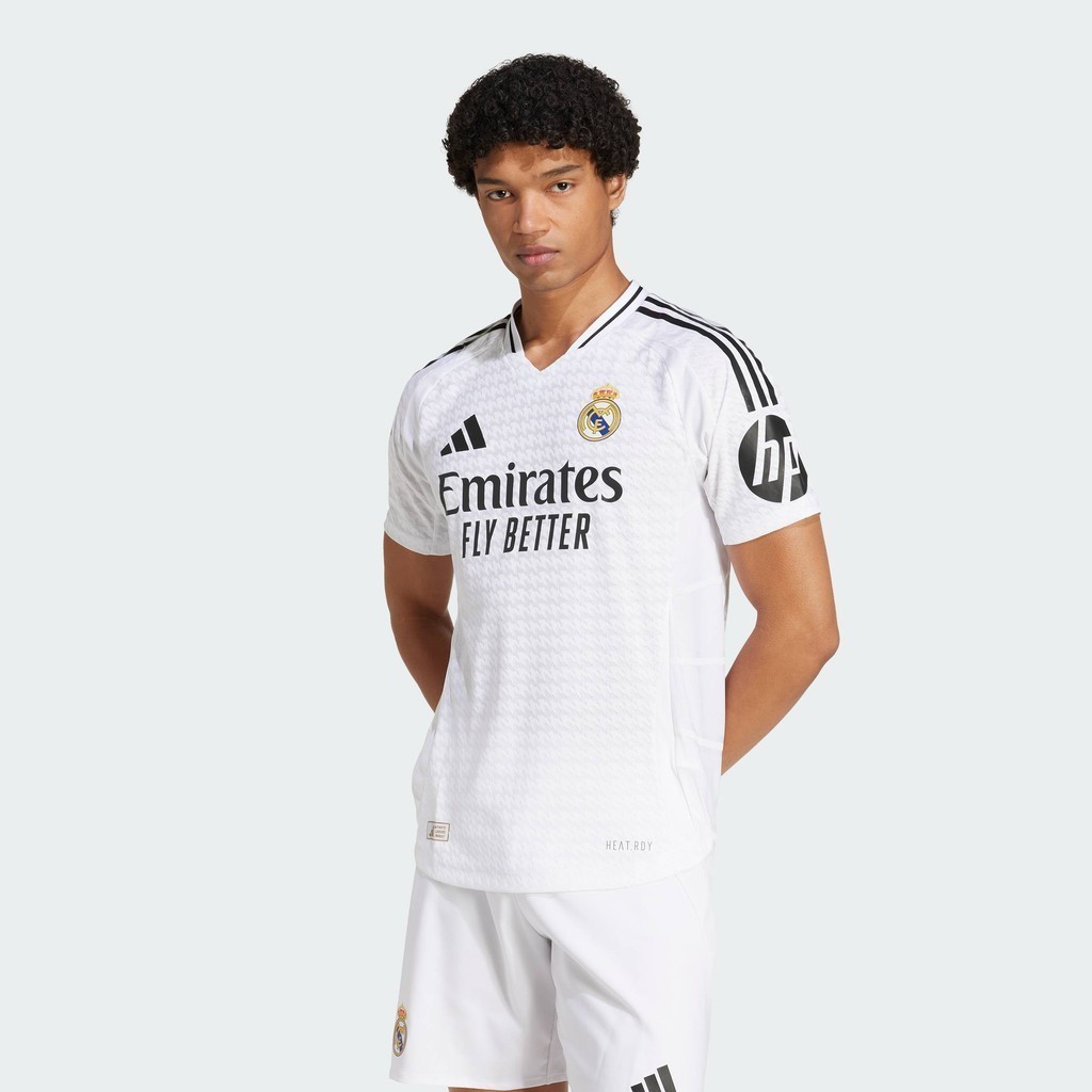 adidas Football Real Madrid 24/25 Home Authentic Jersey Men White IX8095