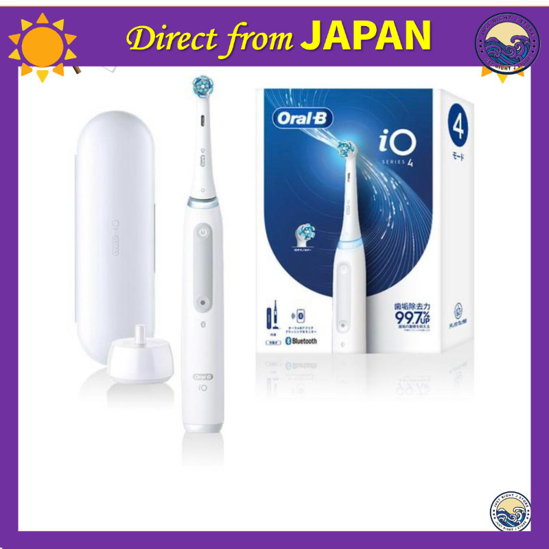 Braun Electric Toothbrush iO Series iO4 Quiet White iOG41A61KWT