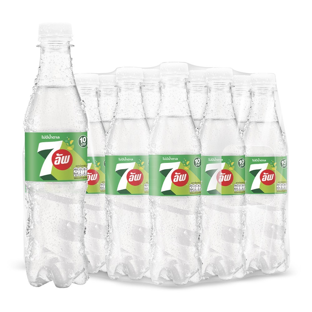เซเว่นอัพ ไม่มีน้ำตาล 345 มล. x 12 (7UP No Sugar 345 ml x 12)