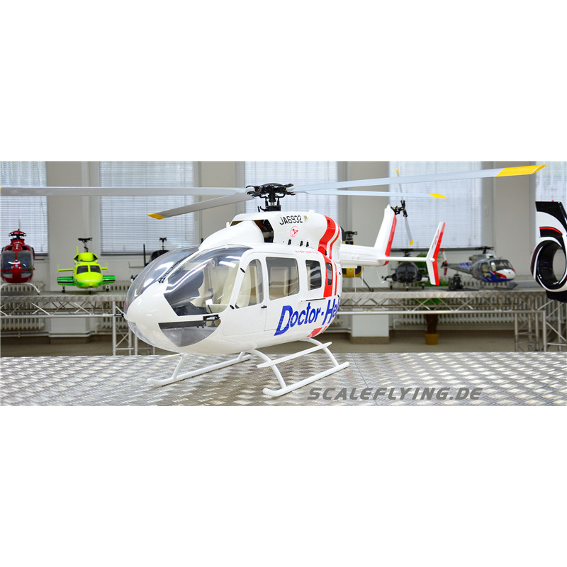 R ROBAN800EC145 Like Real เฮลิคอปเตอร์ Case ชุดใบพัดหางธรรมดา รุ่นที่ว่างเปล่า เฮลิคอปเตอร์ขนาด