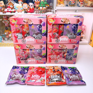 กัมมี่เยลลี่สตรอว์เบอร์รี่ องุ่น โคล่า สไปร์ท 