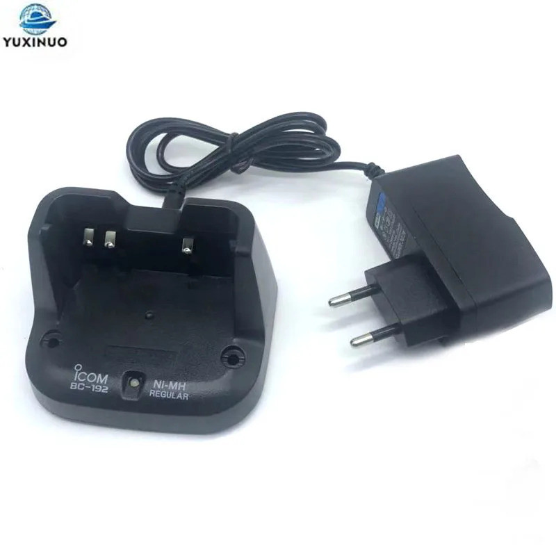 BC-192 เดสก์ท็อป BP-264 BP264 Ni-MH Charger BC192 BC191 BC-191 สําหรับ Icom IC-V80 V80E IC-T70 F27SR