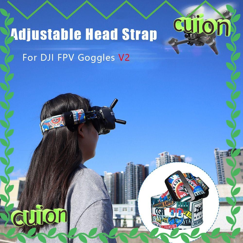 CUION1413 สายคล้องคอ Drone อุปกรณ์เสริม Graffiti สีปรับสําหรับ DJI FPV Goggles V2