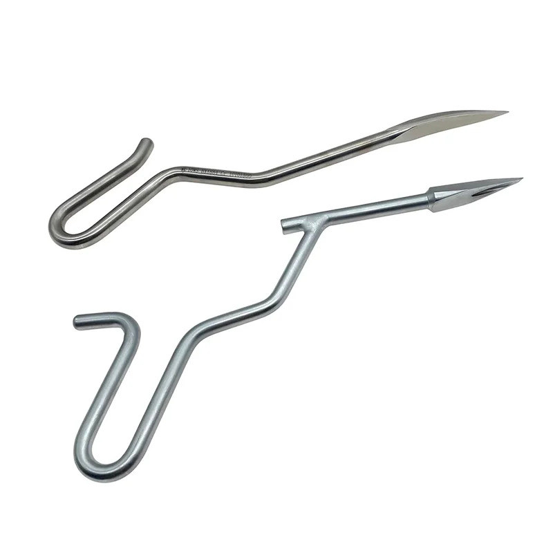 เครื่องมือศัลยกรรมกระดูก Tibia Intramedullary Nail Hollow Hole เปิด Orthopedic Punch Cone Guide อุปก