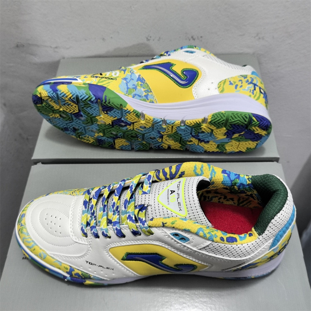 รองเท้าฟุตซอล Joma TOP FLEX Rebound IC ดูดซับแรงกระแทกสําหรับฝึกซ้อมและเล่นบนพื้นผิวในร่มที่ปรากฏ IK