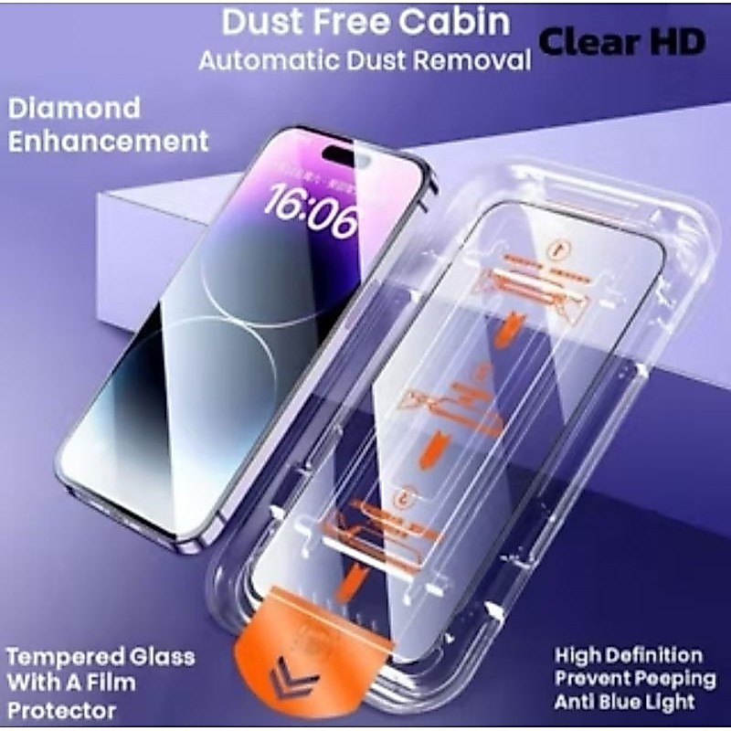 ติดตั้งง่ายกระจกนิรภัยHD Clear Samsung A50 A50s A51 A52 A53 A54 A55 5G A71 A72 A73 A74 5G
