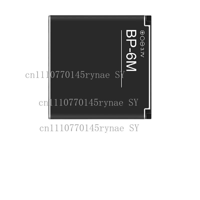 แบตเตอรี่ชาร์จ BP-6M แบตเตอรี่โทรศัพท์สําหรับ Nokia N73 N77 N93 N93S 3250 6151 6233 6234 6280 6288 6