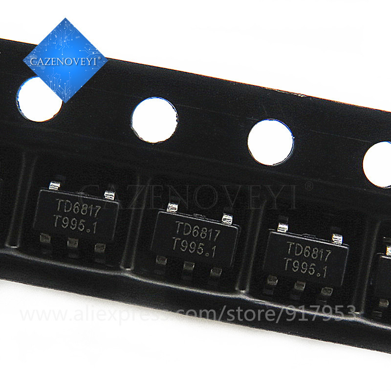 ชิป TD6817 SOT-23-5 1.5MHz 2A 10 ชิ้น