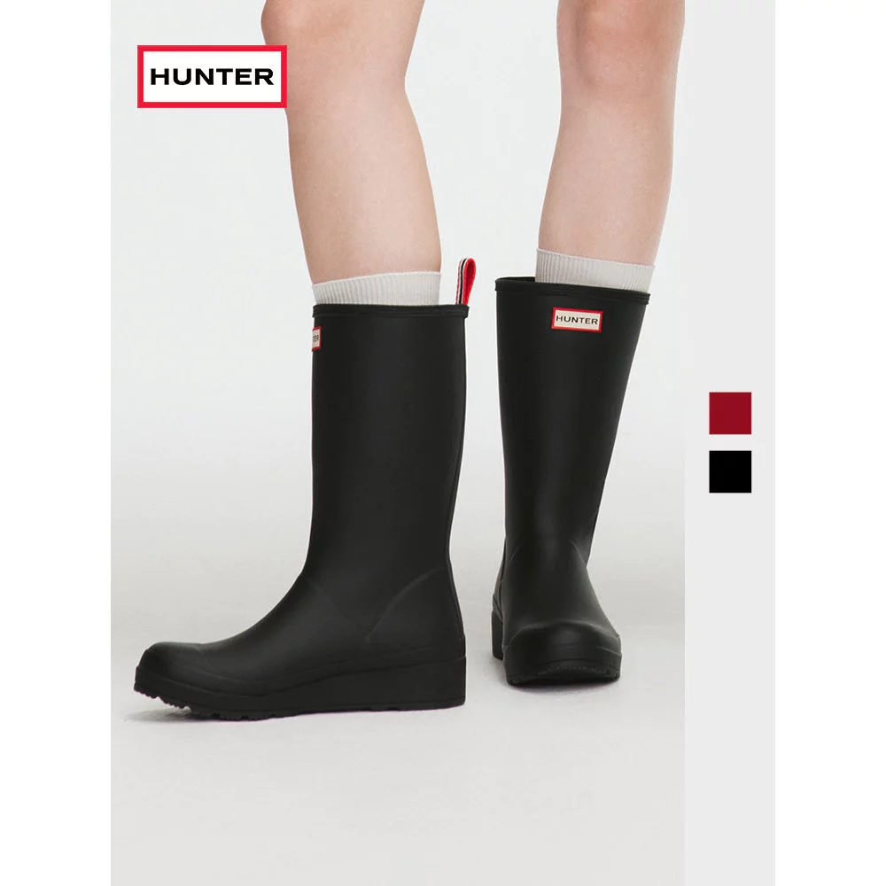 รองเท้าบูทกันน้ำผู้หญิง HUNTER Mid-tube