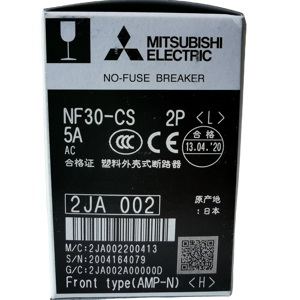 ประสิทธิภาพที่มีประสิทธิภาพ Mitsubishi NF50-SMU 1P 2A 1A 3A 5A 6A 10A 15A 20A Miniature Plastic Case