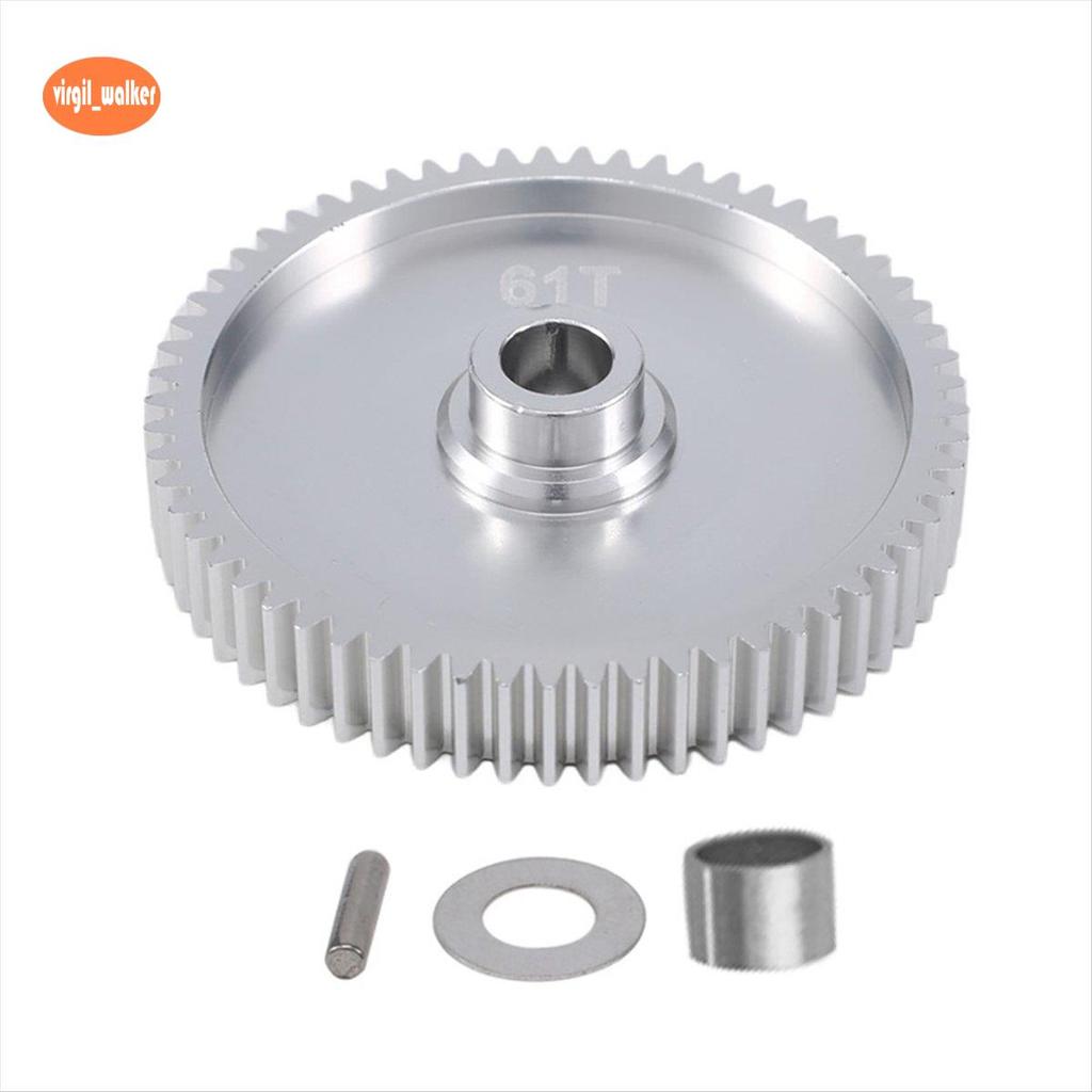 โลหะ 61T Spur เกียร์ 51004 สําหรับ TT01 TT01D TT01 TT01E 1/10 RC รถอะไหล่อัพเกรดอุปกรณ์เสริม