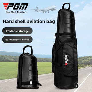 PGM GOLF กระเป๋าเดินทางกอล์ฟ HKB014 | เปลือกแข็งล้อไนลอน Unisex