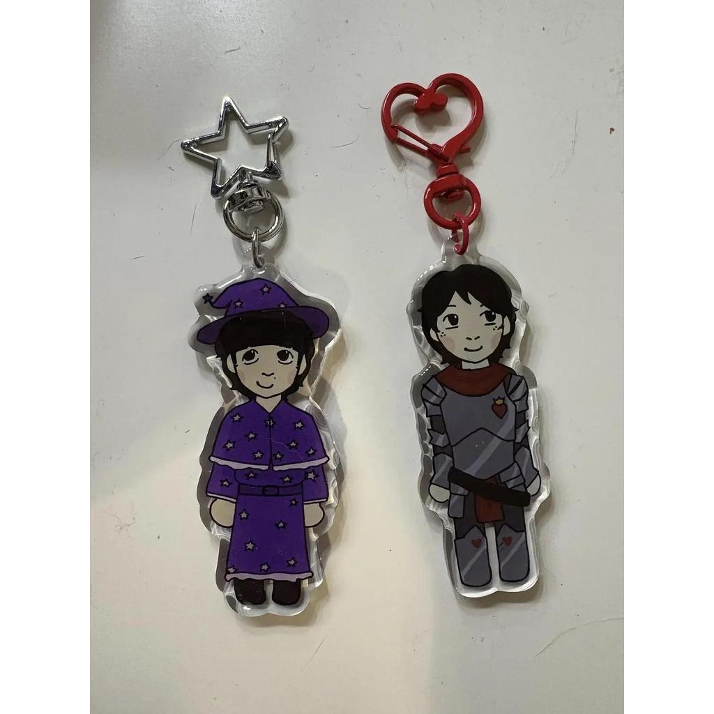 Mike And Will Cleradin Byler พวงกุญแจสะสม Charm สําหรับคีย์หรือกระเป๋า Unisex แฟชั่นอุปกรณ์เสริม