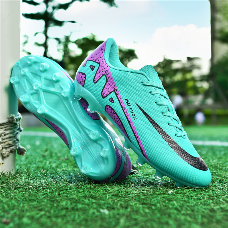 Nike Zoom Mercurial Vapor 15 Ag Pro Anti-slip ทนต่อการสึกหรอยางสั้น Staple เกมการฝึกอบรม Air Cushion