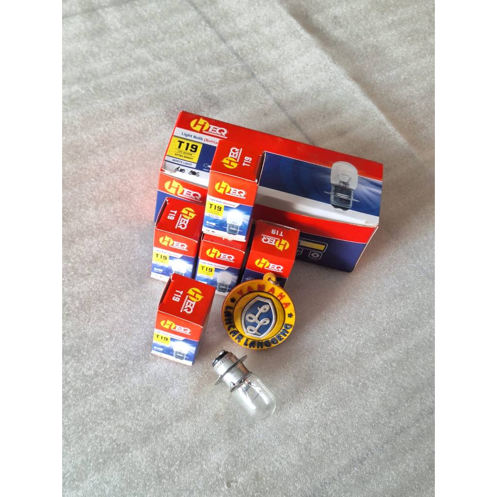 HTEQ หลอดไฟ T19 12V 35/35W / หลอดไฟ HTEQ T19 12V ORIGINAL 90798-C0316