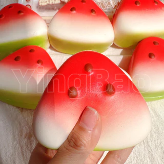 แตงโม Squishy ของเล่นผลไม้ฤดูร้อนช้า Rise นุ่มความเครียดบรรเทา Sensory Fidget กล่องตาบอดของขวัญ