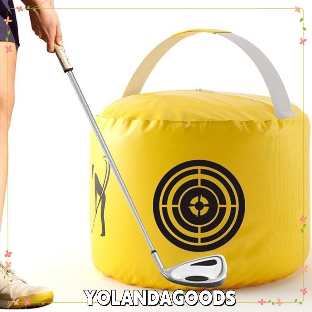 YOLANDAGOODS1 Swing Golf Training Bag, Strength Improvement Impact Swing Trainer, Batting Practice ค
