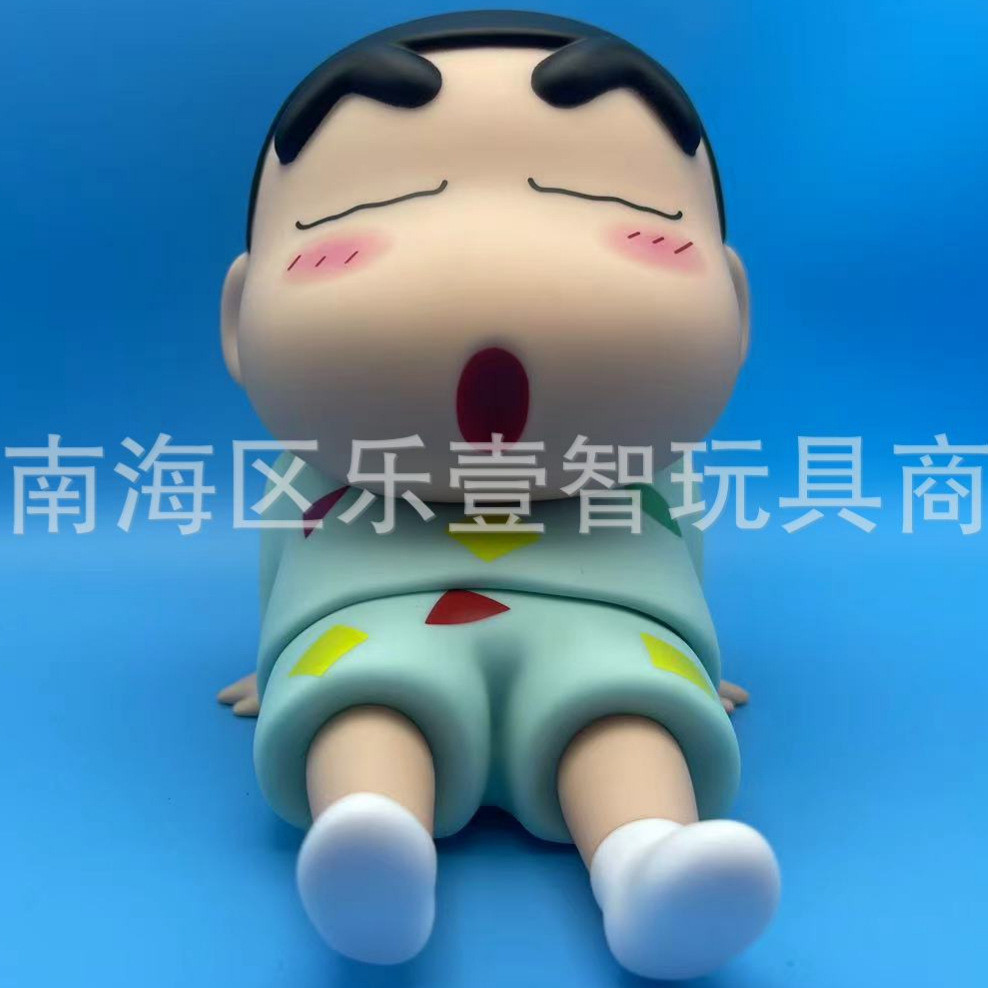 T อินเทรนด์เล่น Crayon Shin-Chan Dumb Hand-Made อะนิเมะ Lazy Phone Holder ที่วางโทรศัพท์มือถือเดสก์ท