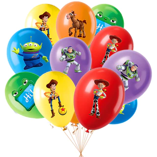 Toy Story 5 ตกแต่งงานปาร์ตี้แบนเนอร์บอลลูนเค้ก Toppers สําหรับเด็กวันเกิด Party