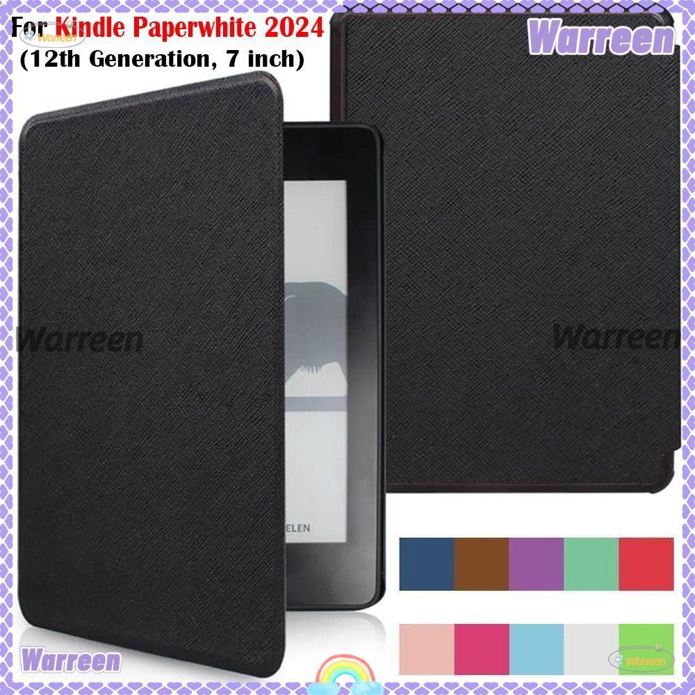 WARREEN eReader , Auto Wake/Sleep กันกระแทก Colorsoft Cover, SA569P สีสัน Slim KPW6 เกราะป้องกันสําห