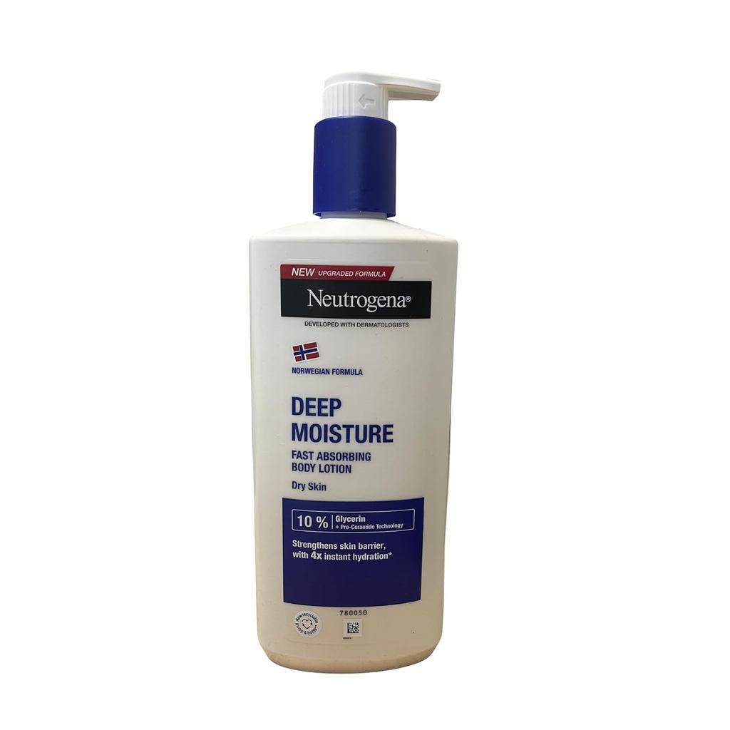 Neutrogena สูตรนอร์เวย์ Deep Moisturizer Body Lotion - ผิวแห้ง (400ml) LMPG