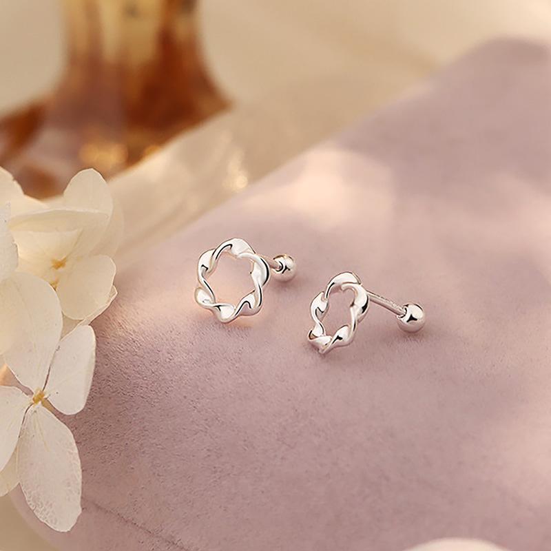 Aether Earrings ต่างหูเงินแท้ S925 [MERCELO]
