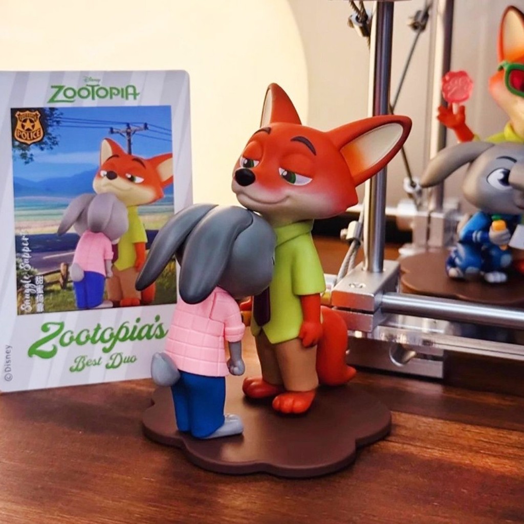 Zootopia Best Partner Series Sweet Rely Blind Box ตุ๊กตาน่ารัก ของสะสมแฟชั่น เครื่องประดับสร้างสรรค์