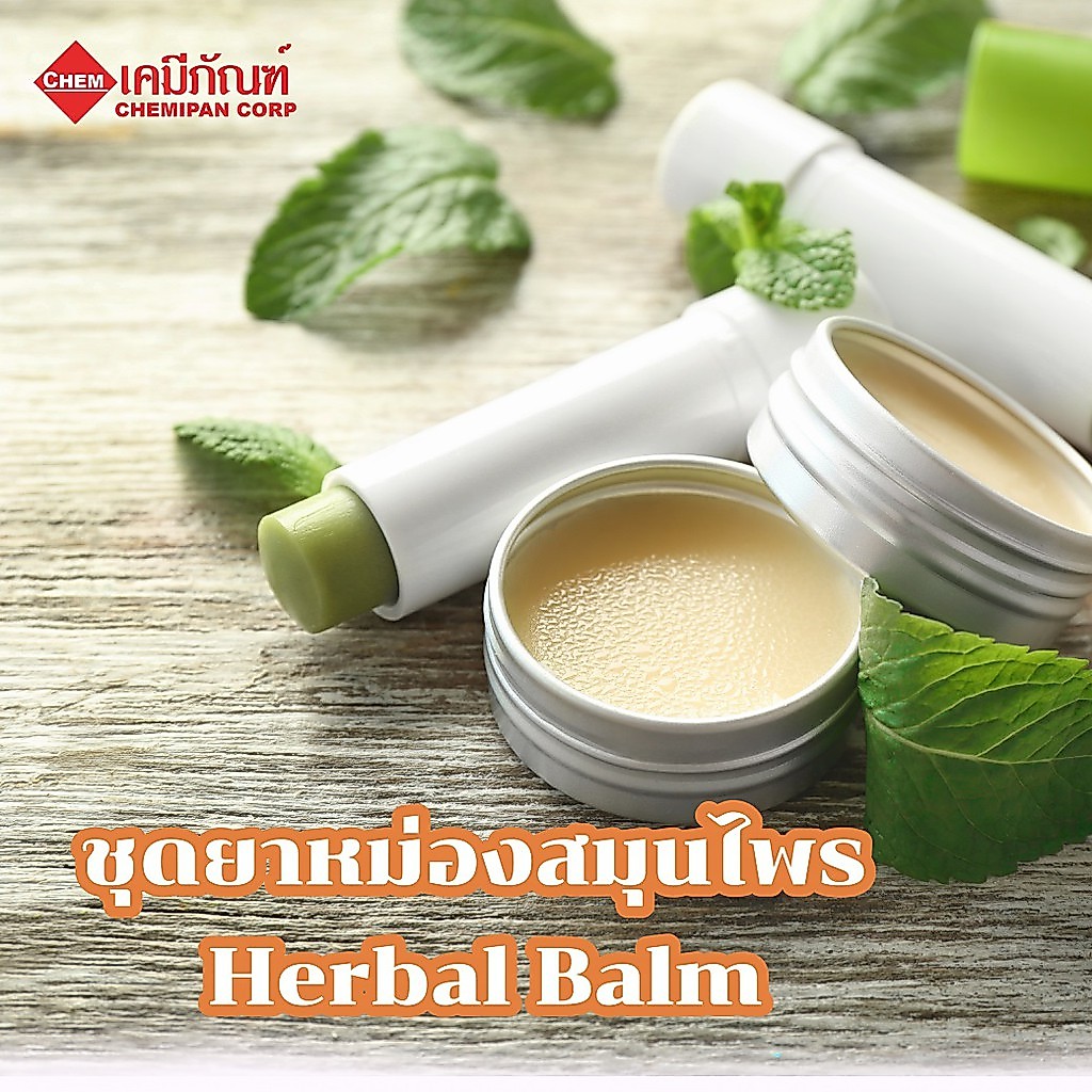 FOR-LV0205-G ชุดยาหม่องสมุนไพร (Herbal Balm)