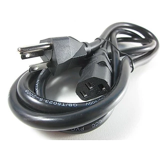 สายไฟเอซี (AC Power) 3x1.0mm ความยาว 1.8เมตร / 3เมตร / 5เมตร / 10 เมตร สำหรับคอมพิวเตอร์และเครื่องใช้ไฟฟ้า (Black)