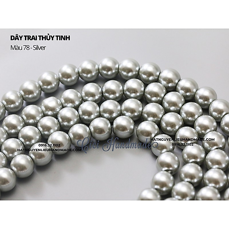ลูกปัดเทียมแก้ว ขนาด 4mm (>200h) และ 6mm (~150h) ลิงค์ 2/2 Cici Handmade เชี่ยวชาญด้านลูกปัดคริสตัลแ