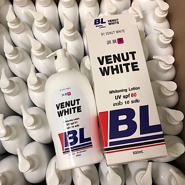 โลชั่นบีแอล BL White Queen SPF 5 PA+++ (ขนาด 500ml.) กล่องขาว