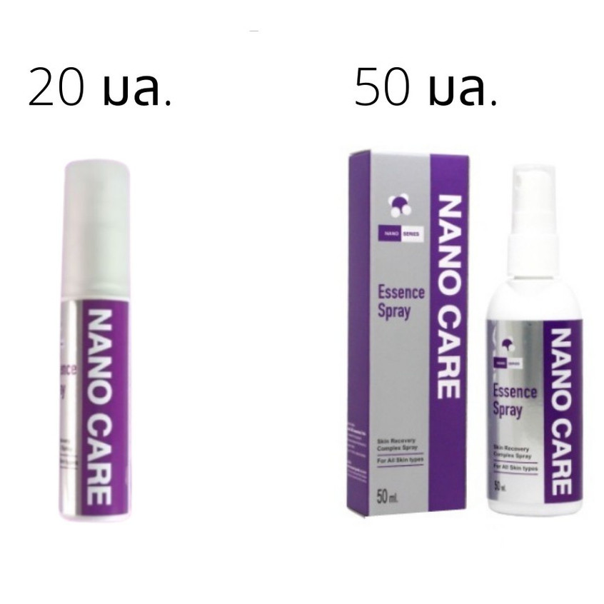 Nano Care Spray สเปรย์สำหรับสัตว์เลี้ยง ขนาด 20 และ 50 ml