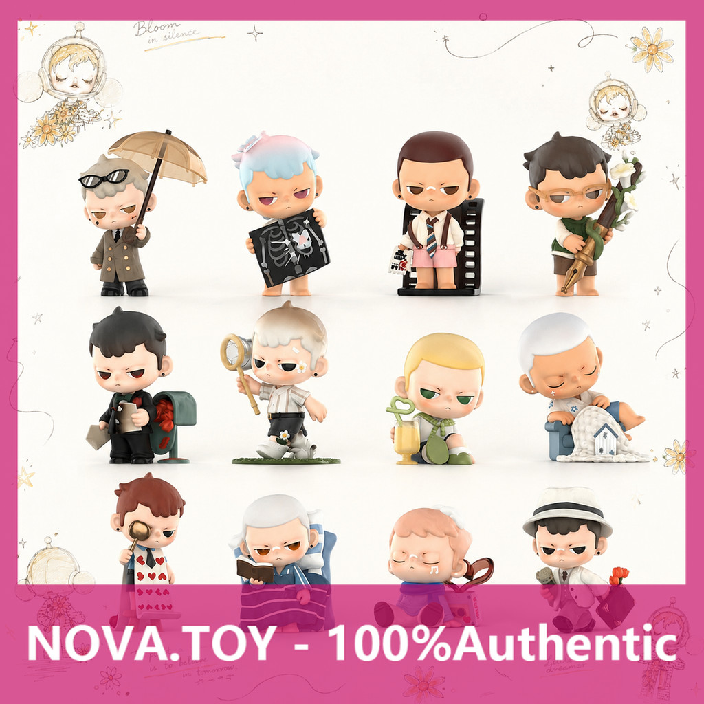 P POPMART KUBO KUBO Love Fix Grid Series ฟิกเกอร์กล่องปริศนา