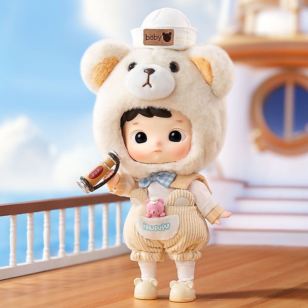[💖โล๊ะขาดทุน ของแท้ 100%💖] HACIPUPU Captain Bear Action Figure ของแท้ 100% [พร้อมส่ง]