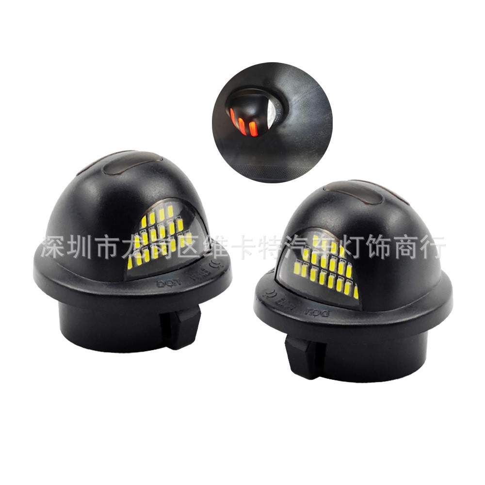 เหมาะสําหรับ Ford Ford F-150 F-250 F-350 F-450 F-550 ไฟป้ายทะเบียน LED