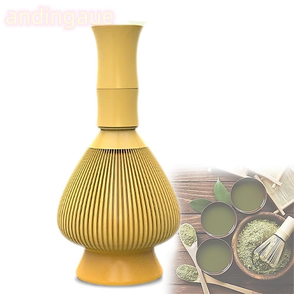 Andin Matcha Whisk, Food Grade ABS Resin Whisk, Reusable With Whisk Holder Matcha Set