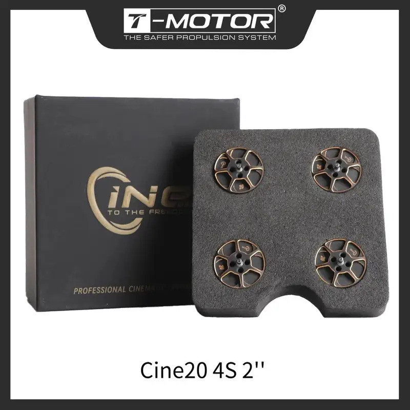 T-MOTOR T-HOBBY มอเตอร์ไร้แปรงถ่าน Cine20 4S 2 Cinewhoop Motor พร้อม 270g Max. Thrust สําหรับ FPV Fr