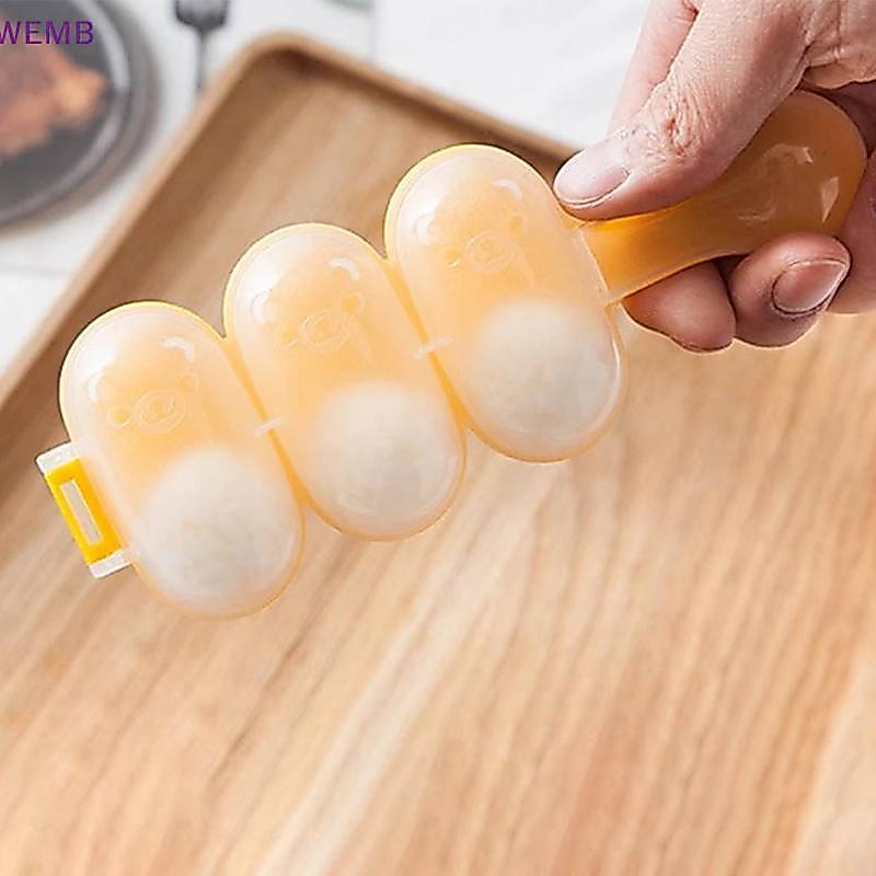 WEMB ข้าวปั้น Shaker DIY ข้าว Baller Shakers Lunch Maker Mould Onigiri แม่พิมพ์ DIY ข้าว Baller Shakers ครัวซูชิเครื่องมืออุปกรณ์เสริมใหม่