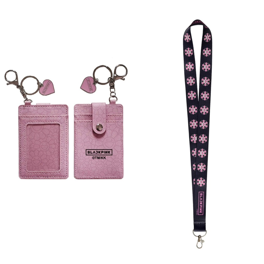 [ของแท้อย่างเป็นทางการ] Japan Takashi Murakami Co-Branded BLACKPINK Lanyard Card Holder US Release
