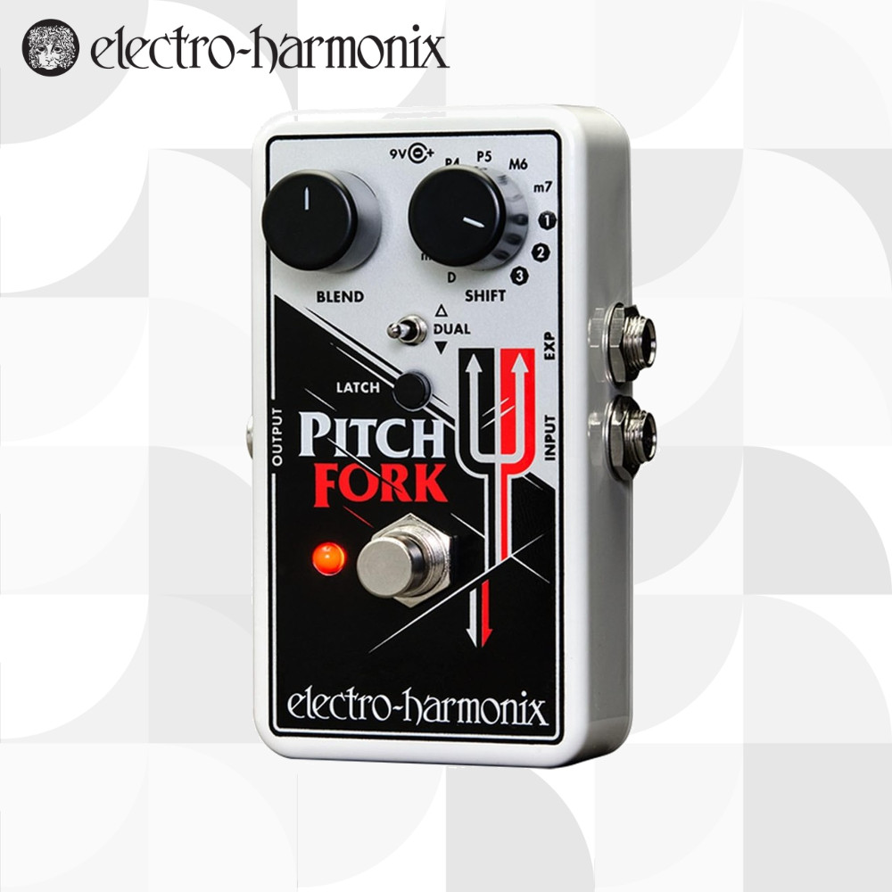 electro-harmonix Pitch Fork Pitch Shifter Guitar/Bass Effects Pedal เอฟเฟกต์กีตาร์/เบส【ส่งตรงจากญี่ป