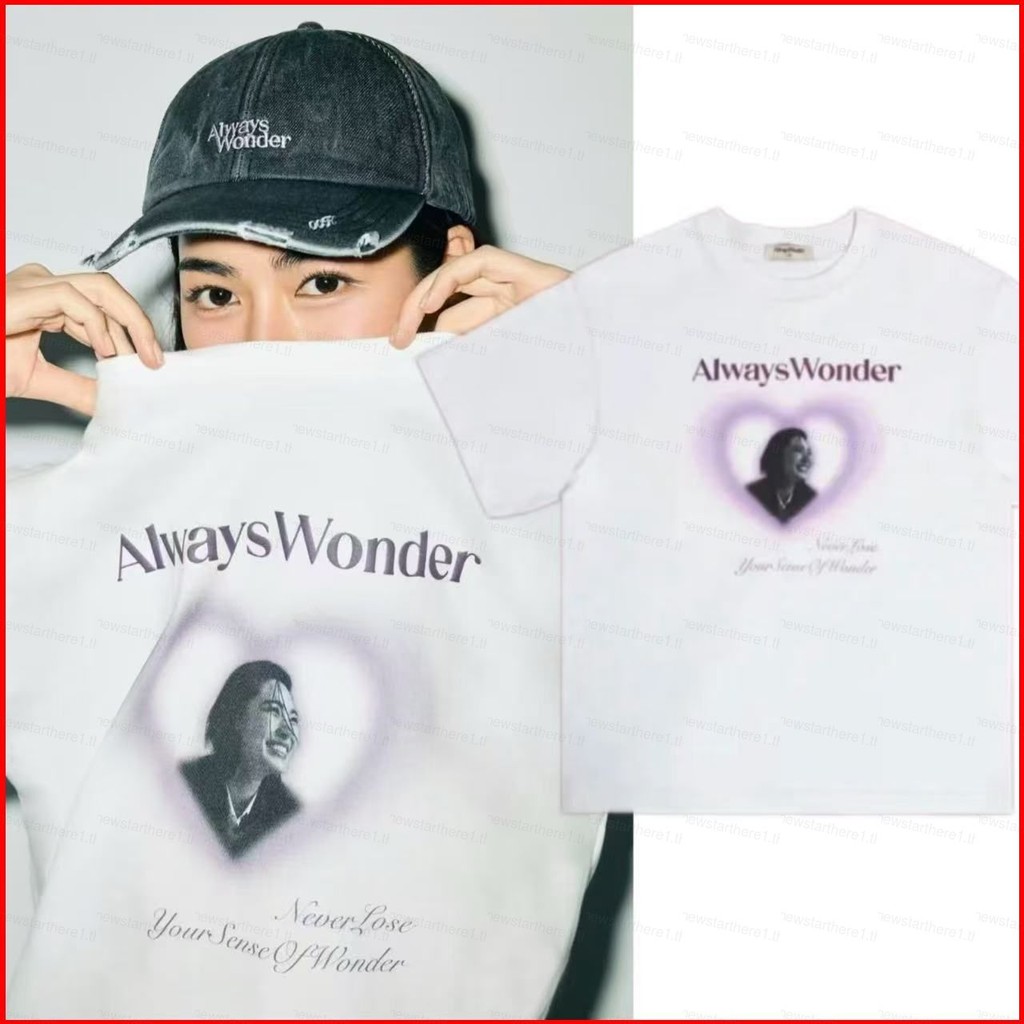 เสื้อยืดแขนสั้นสำหรับงานปาร์ตี้วันเกิด ALWAYS WONDER