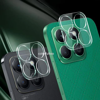 Clear Diamond 3D โค้งกระจกนิรภัยกล้องสําหรับ Honor X7d X 7d HonorX7d X6C 4G 5G 2025 Full Cover กาวกล้องป้องกันหน้าจอกลับฟิล์มเลนส์