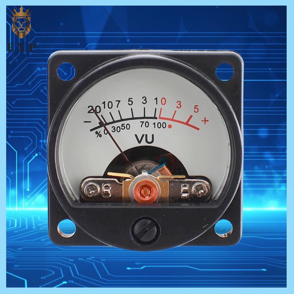 [explosion1.th] 6V-12V แผง VU Meter Warm Back Light Recording 500UA VU Panel Meter เครื่องวัดระดับเส