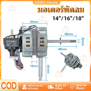 มอเตอร์พัดลม ตั้งพื้น 18/16นิ้ว HATARIฮาตาริ ทองแดงแท้ แถม ค…