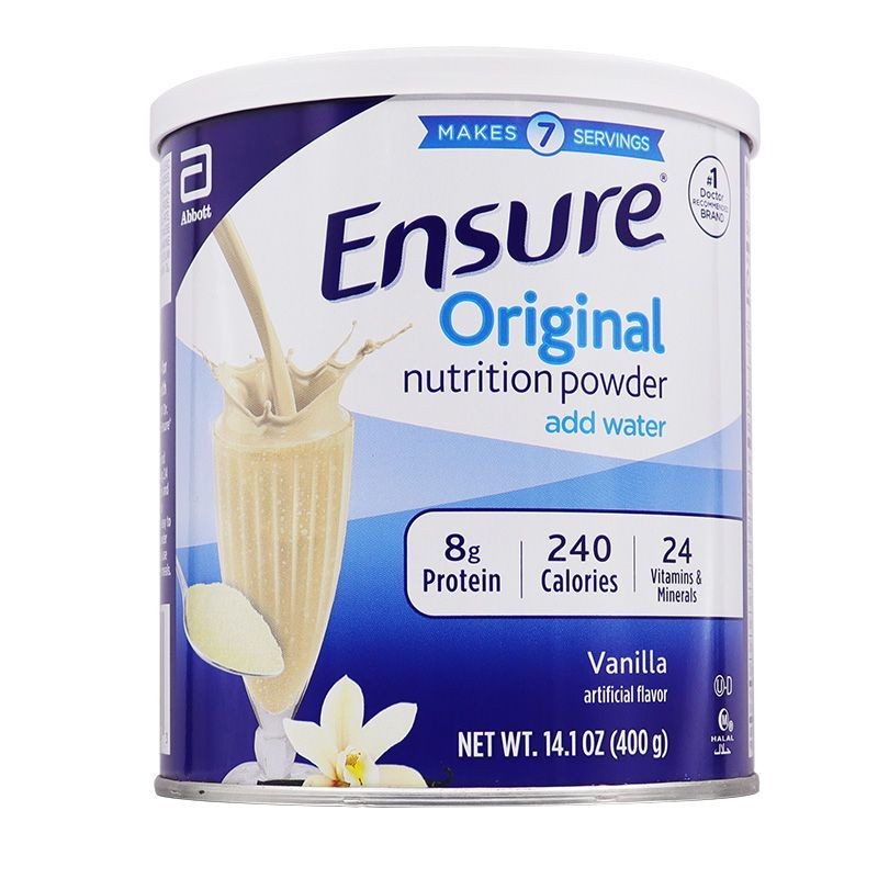 อเมริกัน Abbott Aso Ensure ผู้ใหญ่ Ensure โปรตีนผู้ใหญ่โภชนาการผงกลิ่นวานิลลาหญิงตั้งครรภ์หลังผ่าตัด