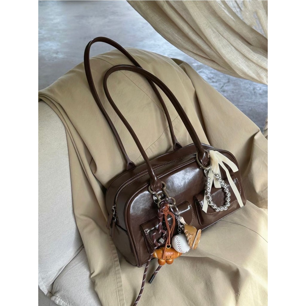 ** Good Good Good Goods Preferred * 2026 Autumn Winter Bowling Bag Xu Yunzhen Halo Stitch Sister Sam