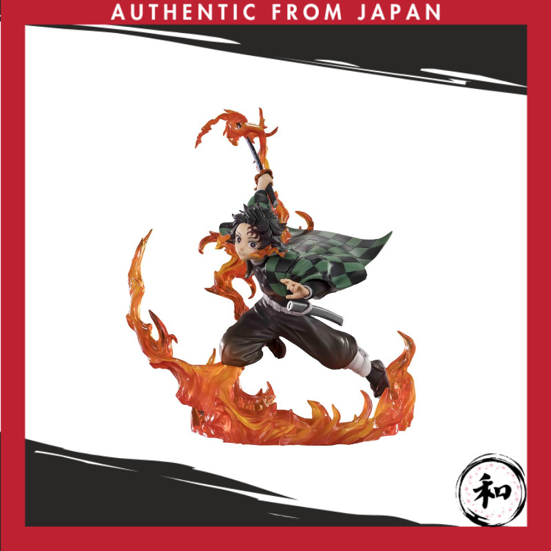 TAMASHII NATIONS Figuarts ZERO Demon Slayer: Kimetsu no Yaiba Tanjiro Kamado Rengoku Tsuba ver. Appr