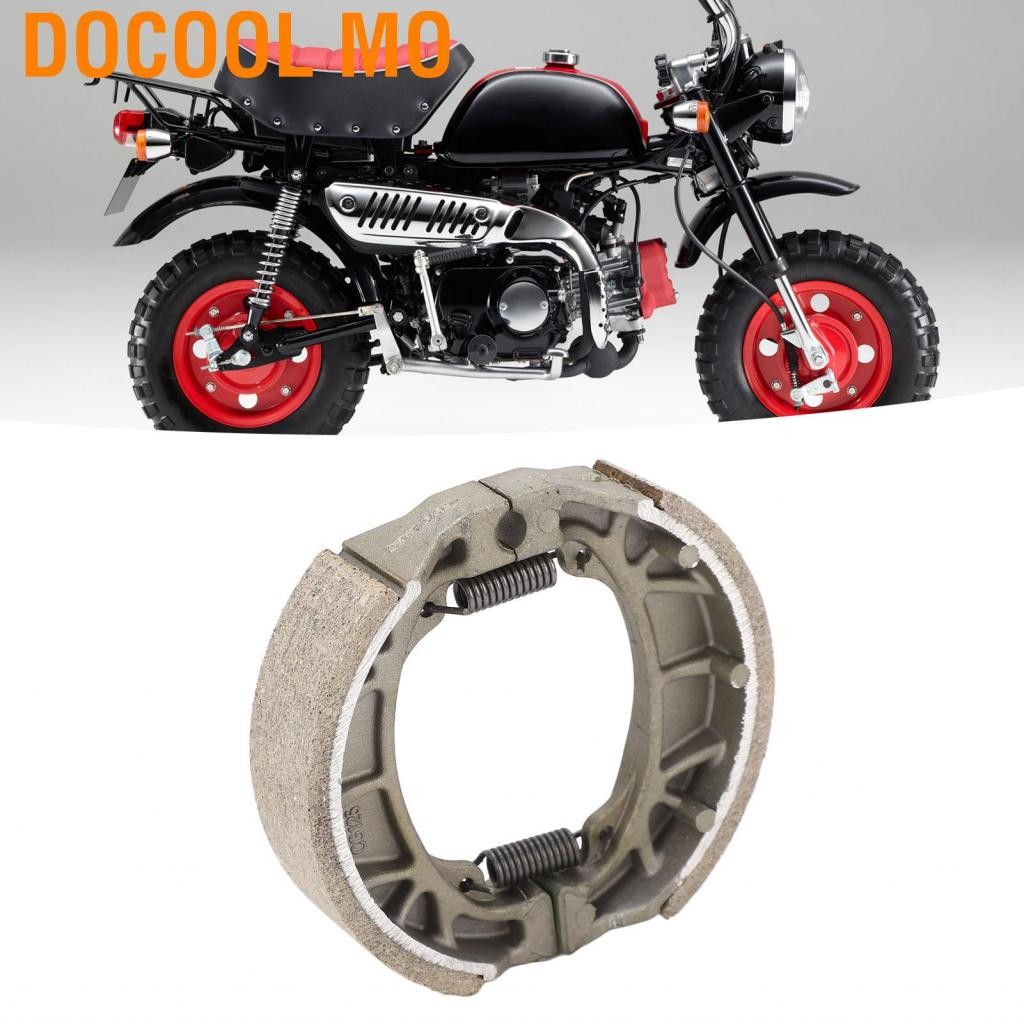 Docool Mo รองเท้าเบรกมอเตอร์ไซค์ 43120 365 672 พิสูจน์สำหรับ CT200 XL100 SL100 แผ่นและรองเท้า